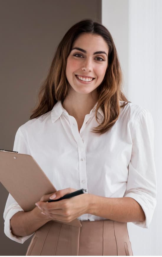 Profissional representando atendimento ÁvilaCred